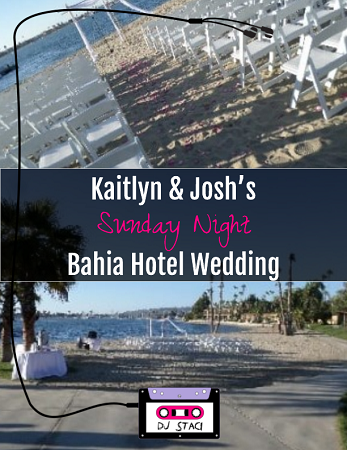 Kaitlyn & Josh’s Sunday Night Bahia Hotel Wedding Sunday Night Bahia Hotel Wedding 1