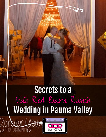 Secrets to Fab Red Barn Ranch Wedding Pauma Valley 2