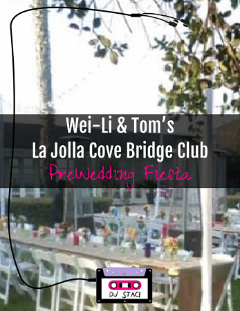 Wei-Li & Tom’s La Jolla Cove Bridge Club PreWedding Fiesta La Jolla Cove Bridge Club Wedding Fiesta 1