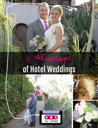 6 Advantages of Hotel Weddings 1