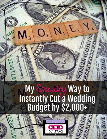 Sneaky Way Instantly Cut Wedding Budget by $2,000