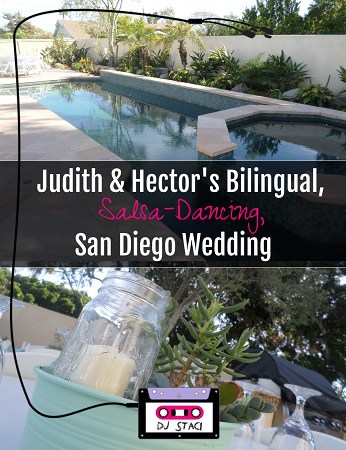 Bilingual Salsa-Dancing San Diego Wedding - Backyard 3