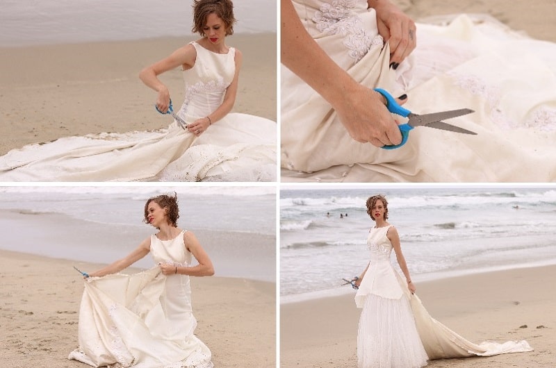wedding trash the dress 5