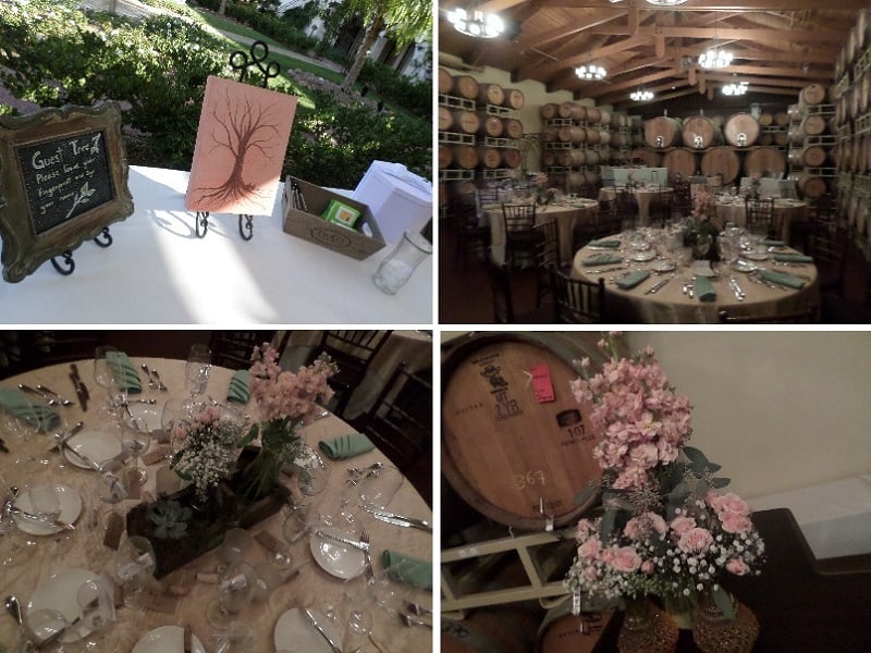 Ponte Winery Barrell Room wedding DJ 9