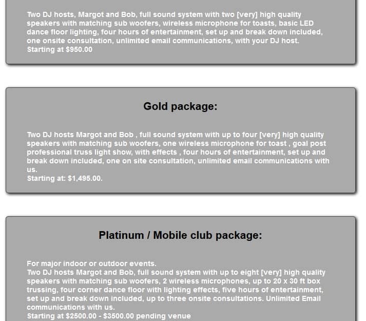 san diego wedding dj prices good time music