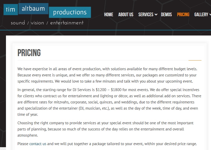 san diego wedding dj prices vario