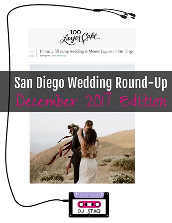 December San Diego Wedding Round-Up