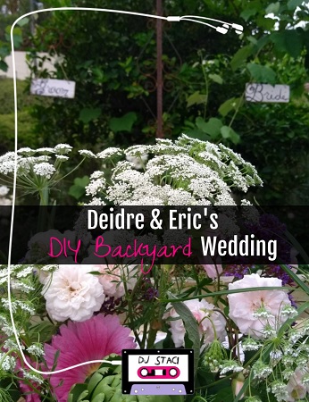 Deidre Eric S Diy Backyard Wedding San Diego Dj Staci