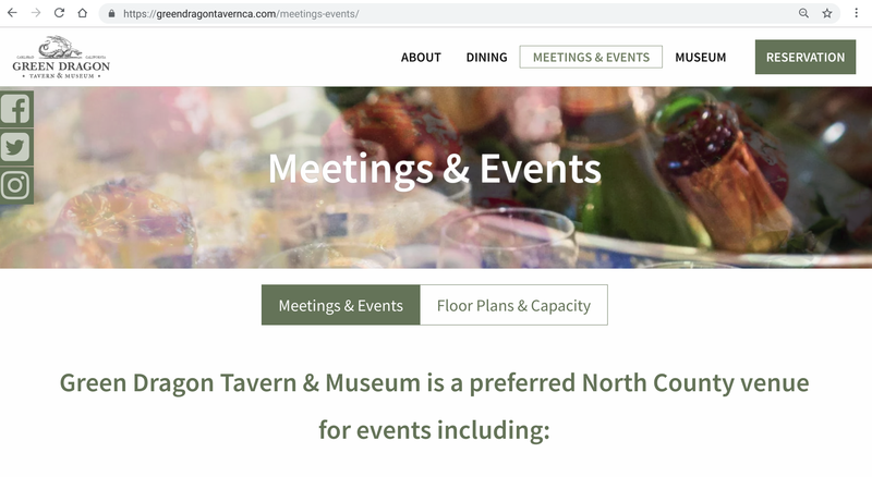 GREEN DRAGON TAVERN & MUSEUM San Diego Museum Wedding Venue – San Diego DJ Staci