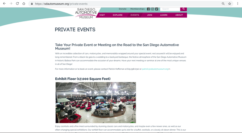 san_diego_automotive_museum San Diego Museum Wedding Venue – San Diego DJ Staci)