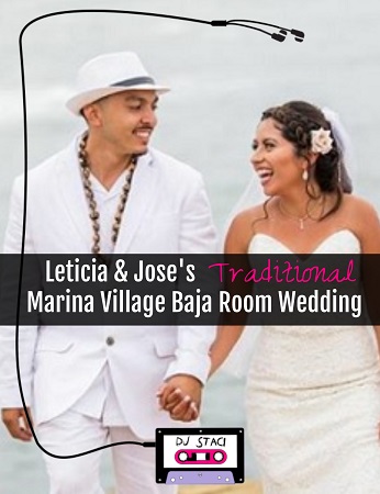 Marina Village Baja Room Wedding 2 - San Diego DJ Staci