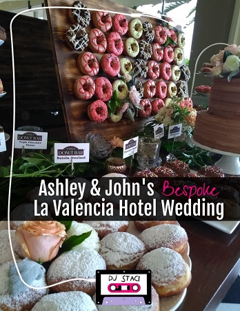 La Valencia Hotel Wedding - La Jolla DJ Staci