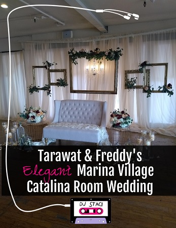 Marina Village Catalina Room Wedding - San Diego DJ Staci
