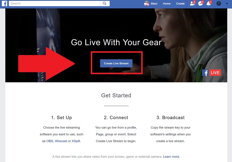 Virtual DJ Facebook Broadcast Livestream